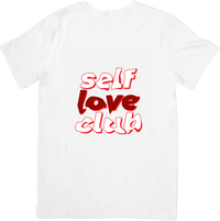 Thumbnail for Self Love Club T-Shirt | Y2K Bold Empowerment Graphic Tee | Women Gift