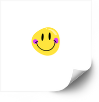 Thumbnail for Happy Face Y2K Smiley Sticker | Retro Cute Smile Vinyl Decal