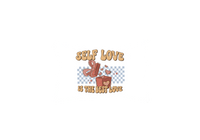 Thumbnail for Self Love Is The Best Love Throw Pillow | Retro Gift Box Decorative Pillow | Self-Care Gift